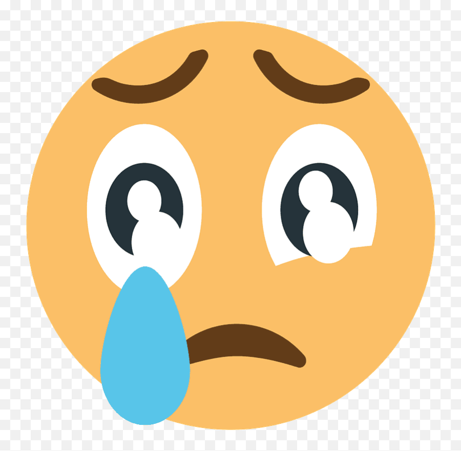 Crying Face Emoji Clipart Free Download Transparent Png,Crying Emoji