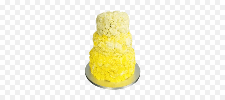 Yellow Summer Love Wedding Cake Anges De Sucre - Wedding Cake Emoji,Emoji Cake