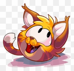 Pin - Club Penguin Cat Puffle Emoji