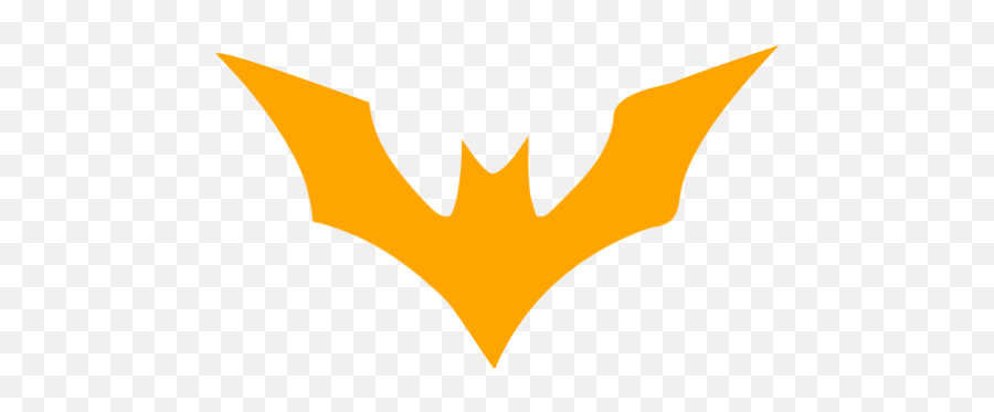Orange Batman 15 Icon - Free Orange Batman Icons Automotive Decal Emoji,Batman Emoticon