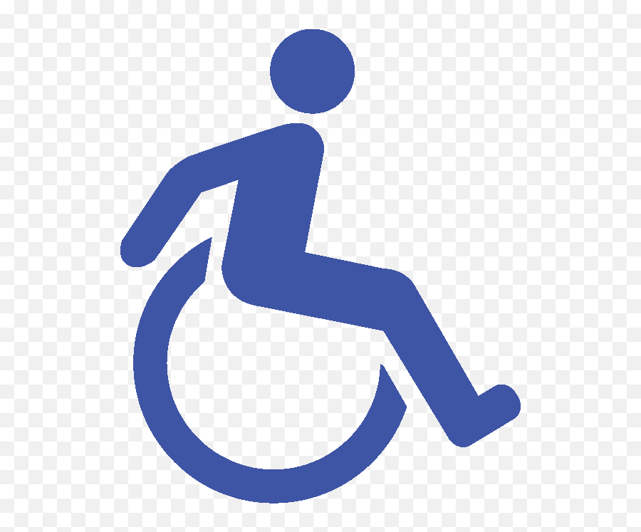 Wheelchair Symbol Clipart - Wheelchair Symbol Transparent Emoji,Handicapped Emoji