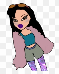 Bratz Glow Fashion Diva Sticker By Talita - Glamour Cartoon Emoji,Diva Emoji