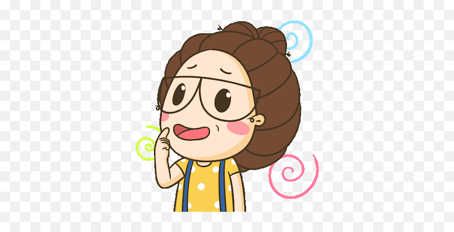 Cute Asia Girl Animated By Binh Pham Emoji,Asian Girl Emoji