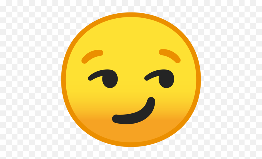 Smirking Face Emoji - Smirk Emojis,Smirk Emoji