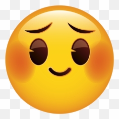 Emoji - Smiley,Emoji Shy