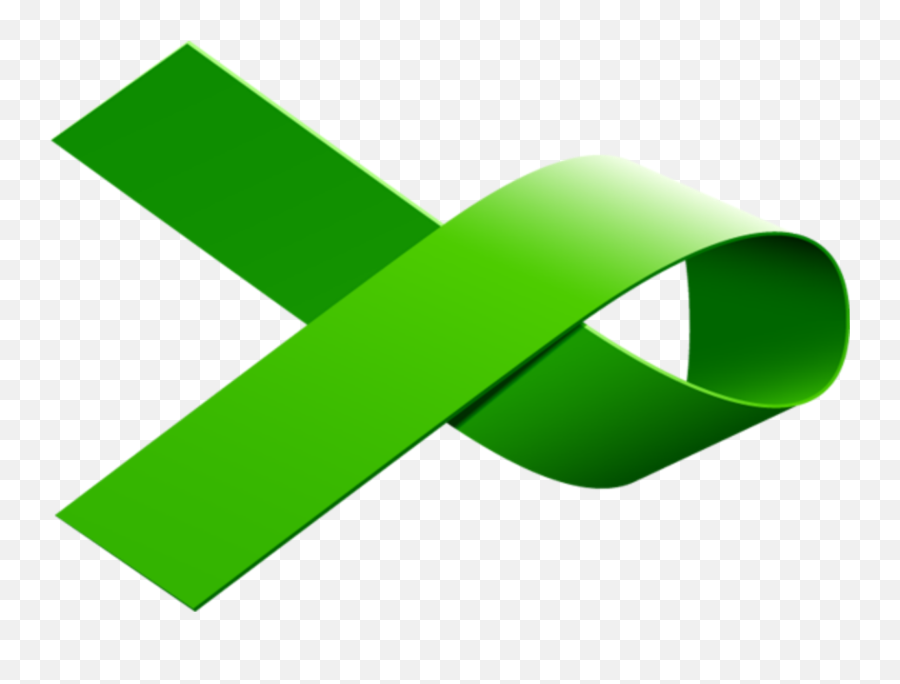 Green Ribbon - Graphics Emoji,Green Ribbon Emoji
