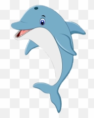 Dolphin Fish Tuna - Dolphins Cartoons Emoji,Tuna Emoji