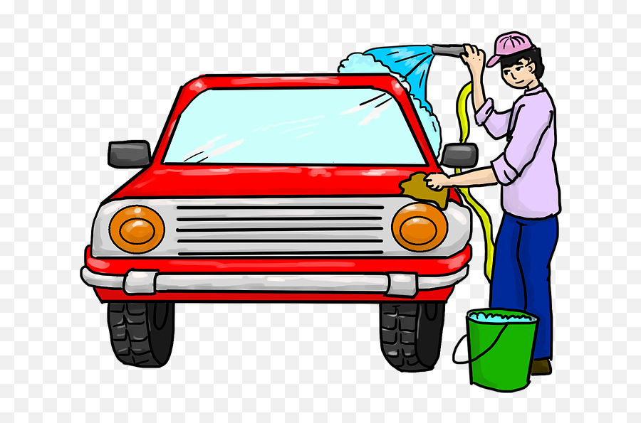 Car Wash Washing Vehicle - Cartoon Car Wash Logo Emoji,Car Wash Emoji