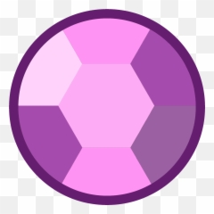 Kunzite Gemstone Png - Circle Emoji