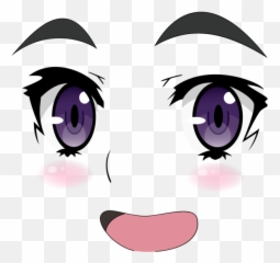 Hey Guys I Want Someone To Photoshop - Anime Girl Face Transparent Emoji