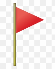 Download Download Ai File - Banderin Para Camion Emoji,Red Flag Emoji