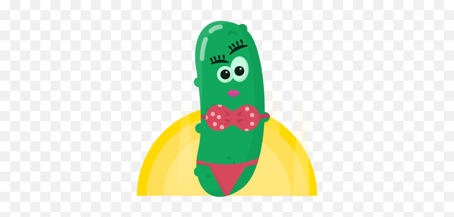 Pi Pickle Stickers - Cartoon Emoji,Pi Emoji Iphone