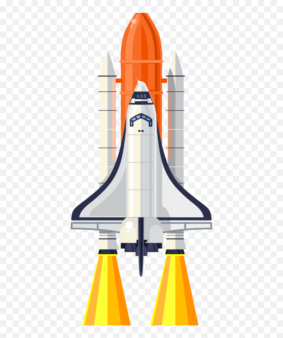 Pslv Rocket Image Clipart - Rocket Clipart Png Emoji,Space Shuttle Emoji