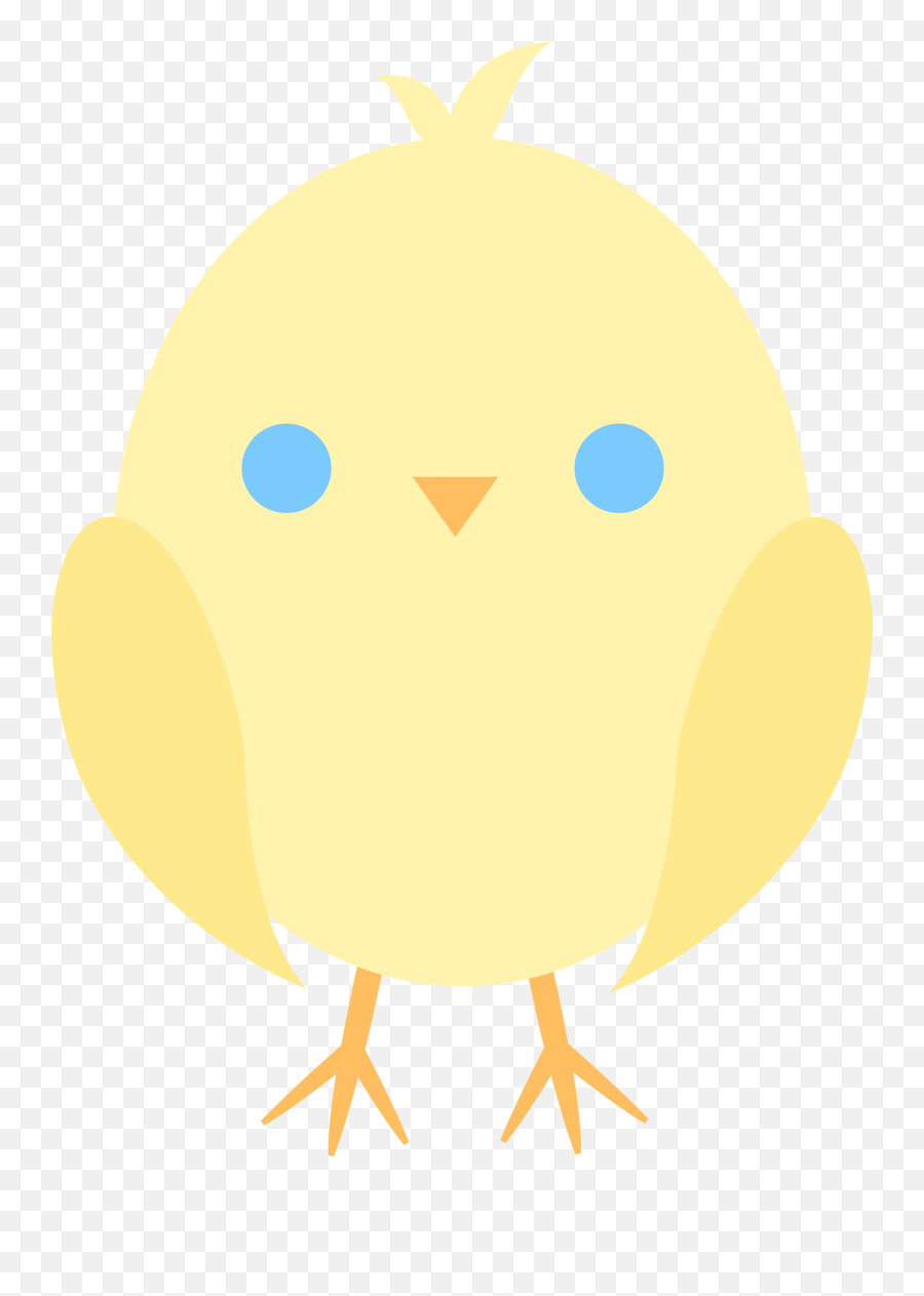 Yellow Baby Chicken Clipart - Cartoon Emoji,Baby Chicken Emoji