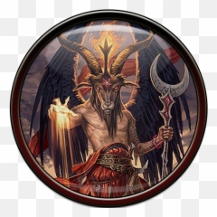 Satanic Wallpaper - Demon Baphomet Fantasy Emoji,Supernatural Emoji Keyboard