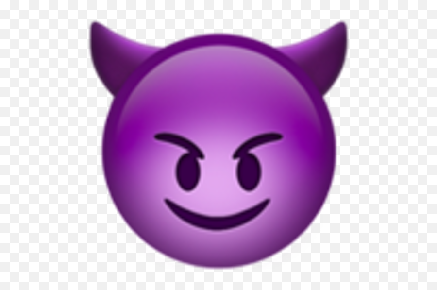 Diablo Png - Iphone Devil Emoji,Happy Emoji