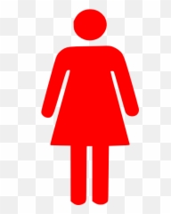 Woman Red - Women Toilet Emoji