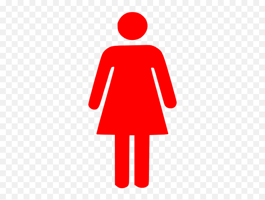 Woman Red - Women Toilet Emoji,Red Dancing Lady Emoji