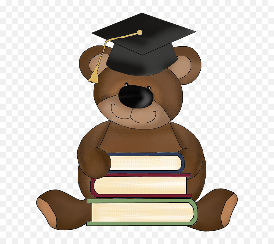 Graduation Clip Art Teddy Bear Images - Graduation Bear Clipart Emoji,Grad Hat Emoji