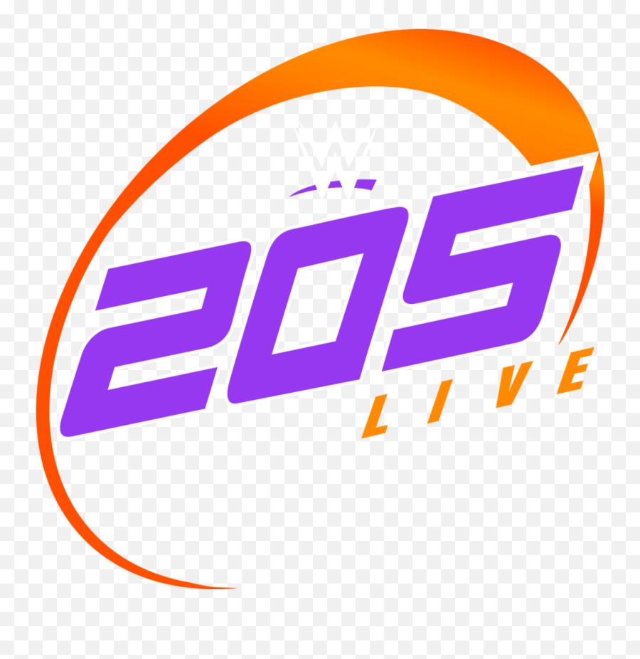 205 Live Logo Transparent Png Clipart - Wwe 205 Live Logo Png Emoji,Wwe Logo Emoji