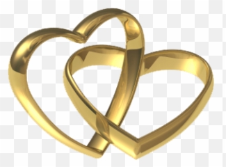 Heart Gold Love Rings Romance Wedding Pictures - 4964 Shape Emoji