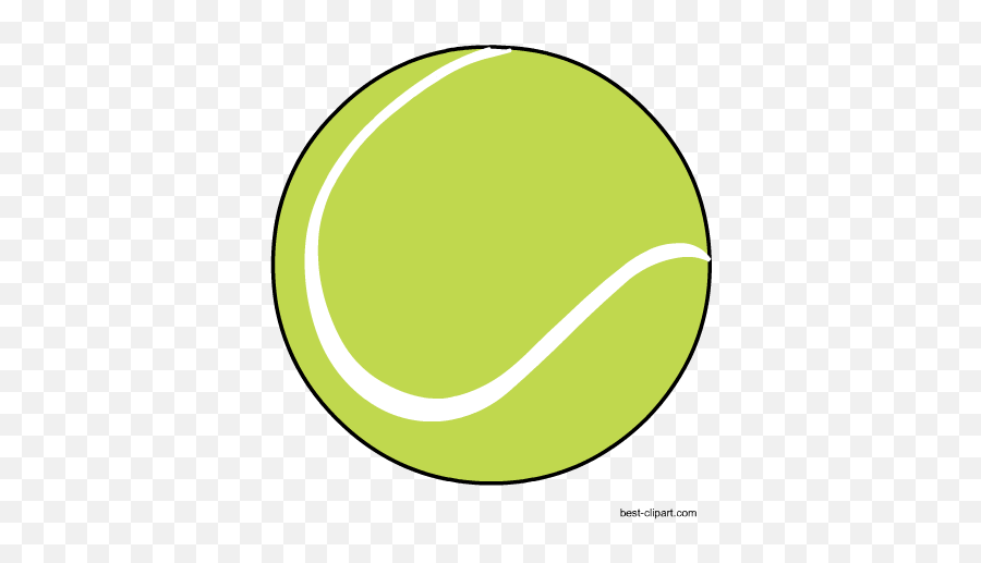 Free Sports Balls And Other Sports Clip Art - Clipart Sport Tennis Ball Emoji,Tennis Ball Emoji