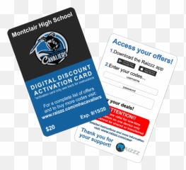 Montclair Hs Digital Card Fundraiser Raizzz Llc - Flyer Emoji,Cavs Emoji