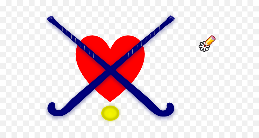 4570book Hd Ultra Ball Hockey Clipart Png Pack 5709 - Field Hockey Stick Heart Emoji,Hockey Stick Emoji