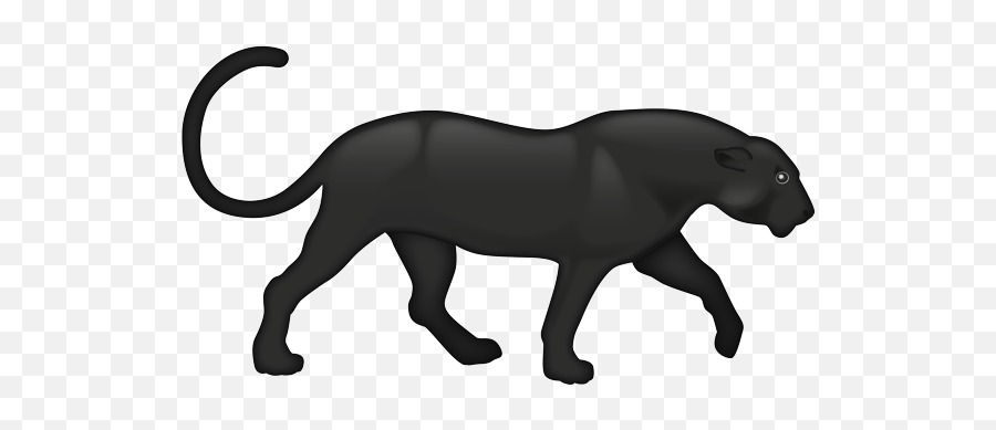 Emoji - Black Panther Clip Art Free,Panther Emoji