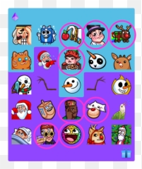 Emotes - Twitch Hahahalidays Emoji
