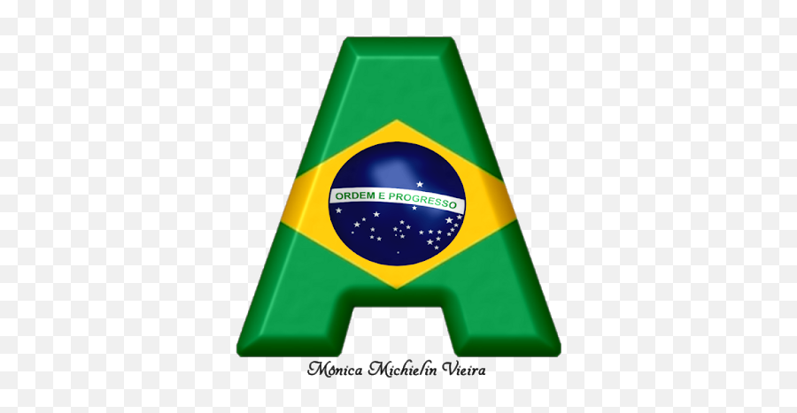 Free Alphabets Alfabeto Bandeira Do Brasil Em Png Brazil - Alfabeto Ladybug Para Imprimir Emoji,Brazil Flag Emoji