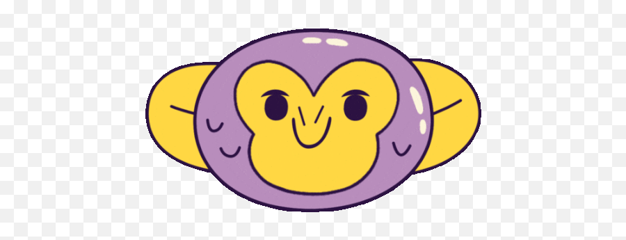 Clever Monkey Winking Gif - Monomonito Monkey Cute Happy Emoji,Monkey Emoticon