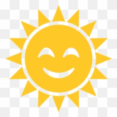 Sun With Face Emoji For Facebook Email Sms - Amar Chitra Katha Logo,Sun Emoji