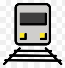 Train Emoji - Zug Emoji,Train Emoticon