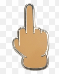 Middle Finger Icon Png Picture - Emblem Emoji,Metal Hands Emoji