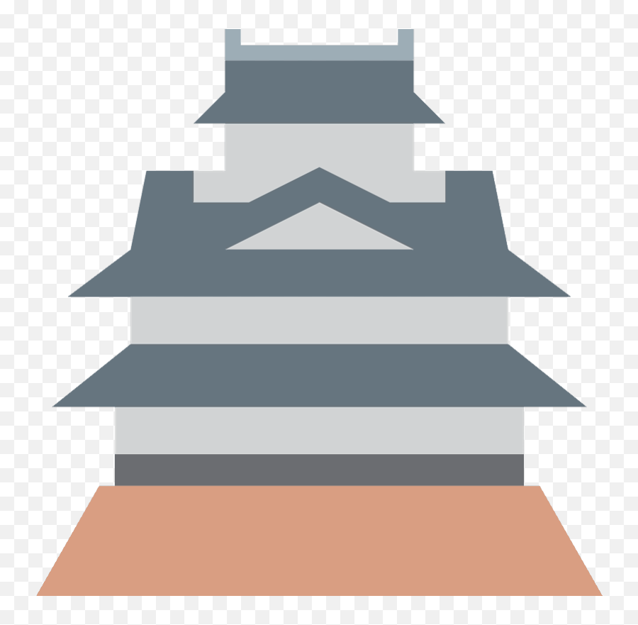 Japanese Castle Emoji Clipart - Symbol For Japanese Castle,Japanese Laughing Emoji