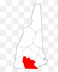 Map Of New Hampshire Highlighting Hillsborough County - Pelham Nh Emoji,Fb Emoji
