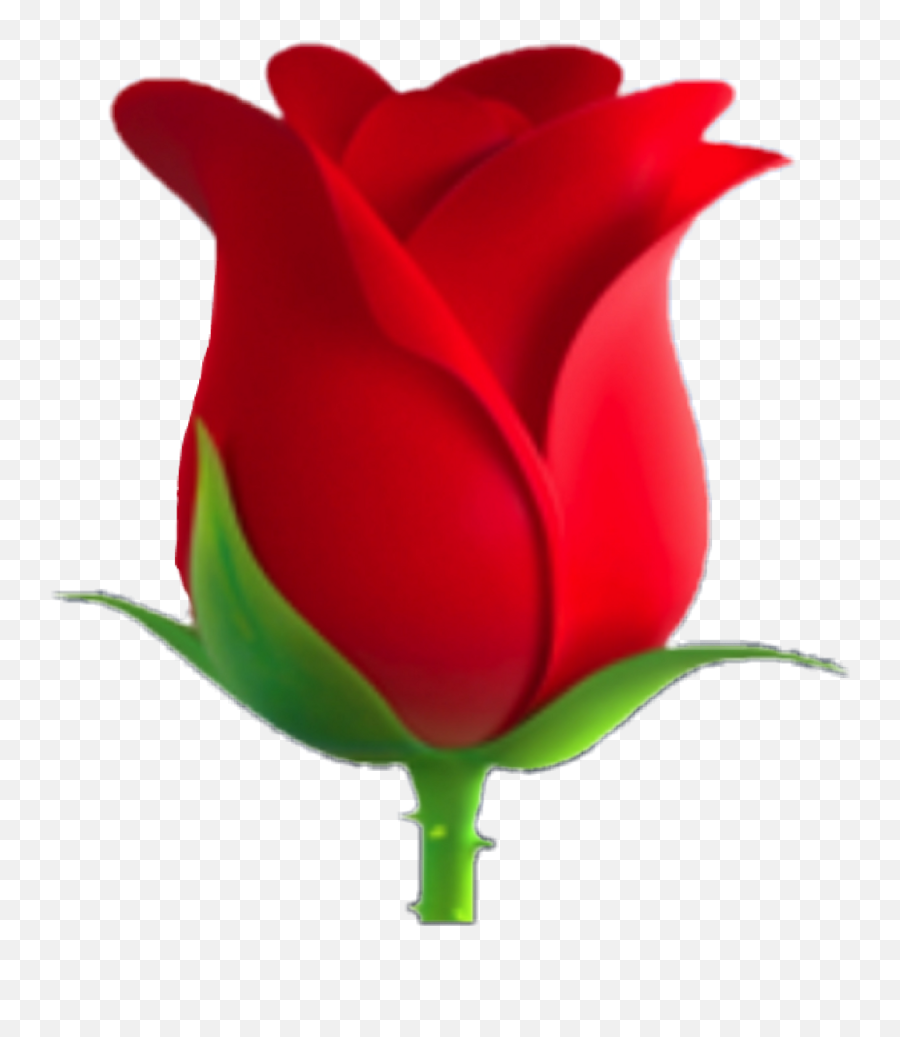 Rose Clipart Emoji Rose Emoji Transparent Free For Download - Rose Flower Emoji Transparent,Red Emoji