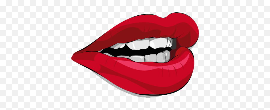 Symcp42 - Mouth Clip Art Emoji,Lips Sealed Emoji