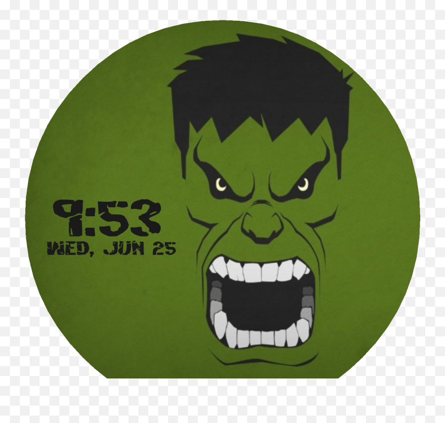 Head Clipart Hulk Head Hulk - Hulk Emoji,Emoji For Hulk