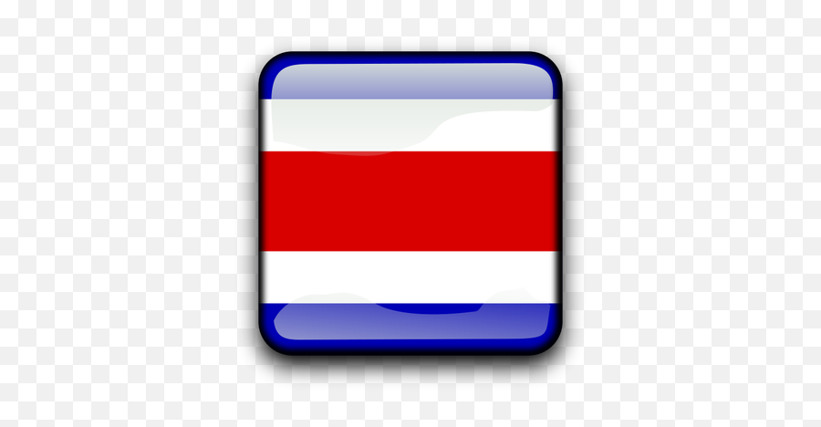 Costa Rica Flag Button - Boton Bandera Costa Rica Png Emoji,Barbados Flag Emoji