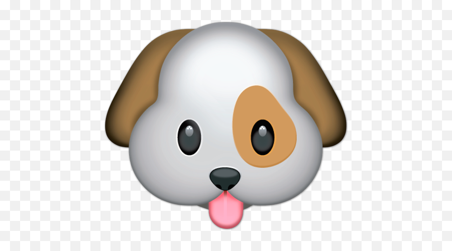 Cara De Perro - Dog Emoji Png,Emoji Sacando La Lengua