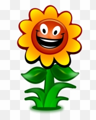 Free Friendly Happy Vectors - Sunflower Clipart Cartoon Emoji,Dragon Emoji