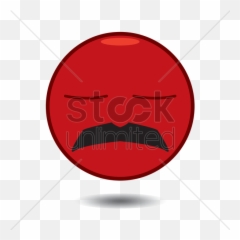 Smiley With Mustache Vector Image - Illustration Emoji,Hippy Emoticon