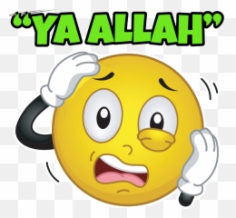 Whatsapp Stickers Gambar Emoji File Png - Emoji Amin,Allah Emoji