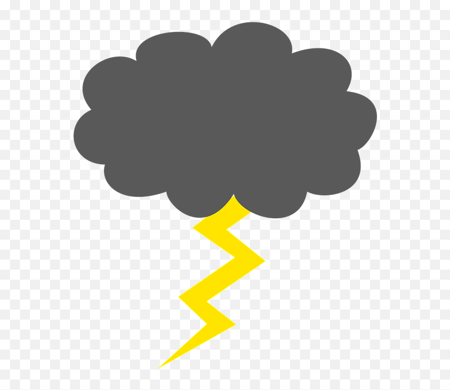 Flash Thunderstorm Silhouette - Awan Png Vector Emoji,Dog Lightning Emoji