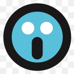 Emoji Frightened Ghost Horror - Circle,Snapchat Emoji Ghost