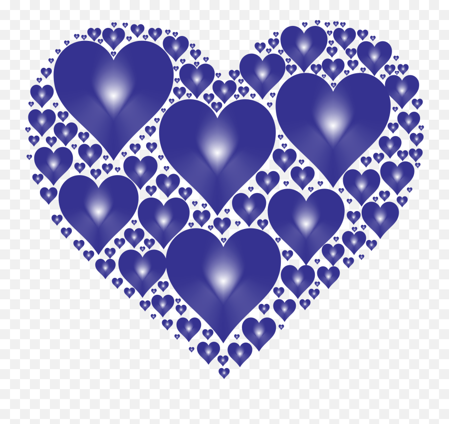 Crazy Heart Clipart No Background In - Heart Shape Love Emoji,Beating Heart Emoticon