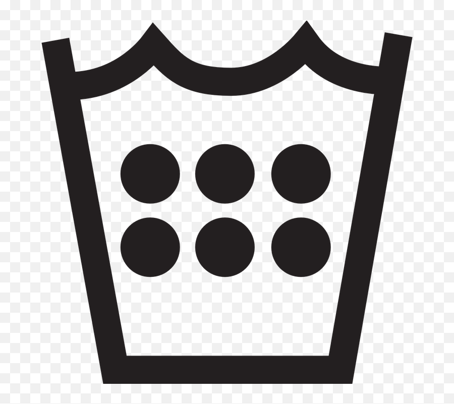 Free Laundry Washing Machine Vectors - Machine Wash Normal Symbol Emoji,Bleach Emoticon