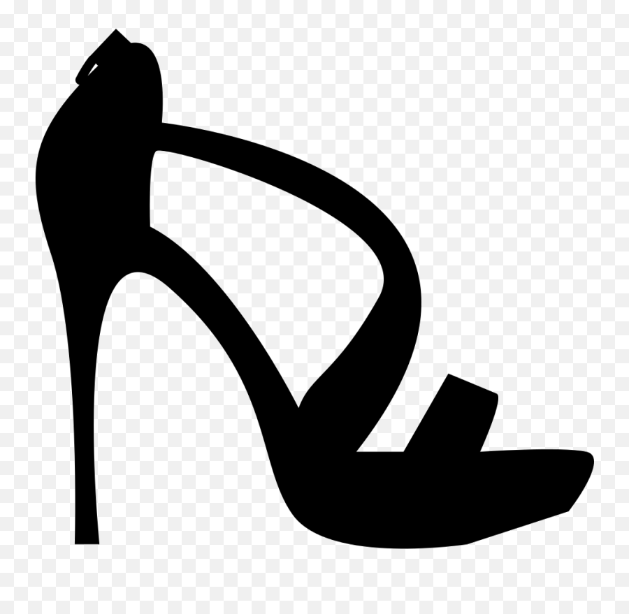 Stiletto Heel High - Icon High Heel Emoji,High Heel Shoe Emoji